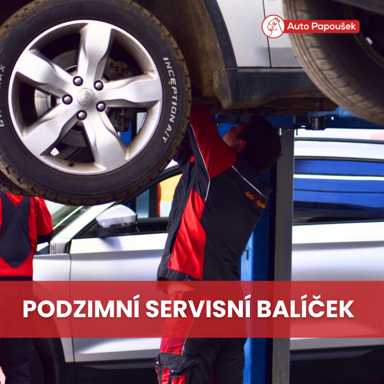 AKCE Podzimní servisní balíček Homepage autoservis Praha Auto Papoušek